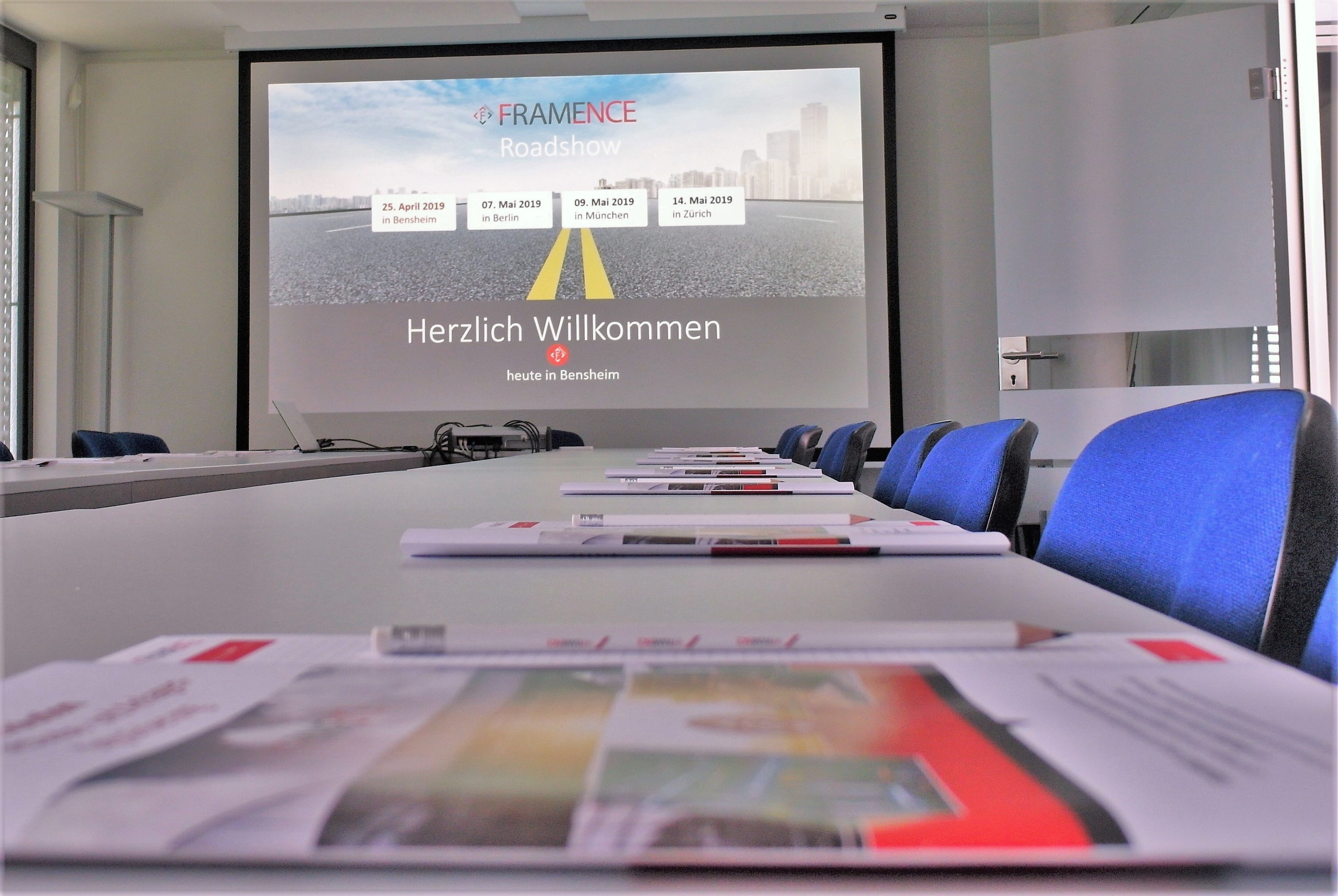 FRAMENCE Roadshow Bensheim The FRAMENCE Roadshow in Bensheim. From photo to digital twin. © FRAMENCE GmbH